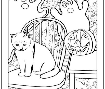 Halloween Coloring Page