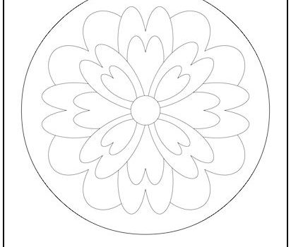 Mandala Coloring Page