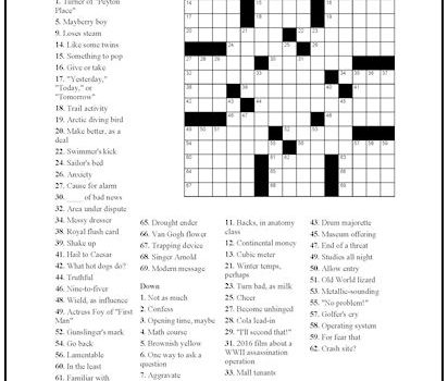 Crossword Puzzle #18