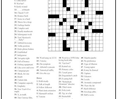 Crossword Puzzle #2