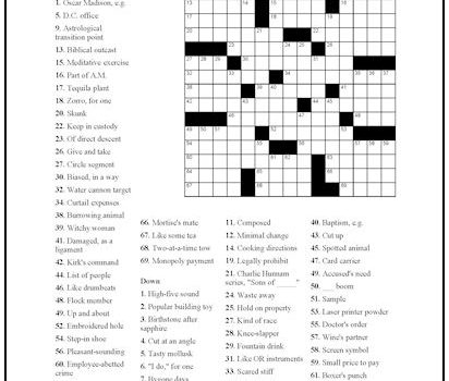 Crossword Puzzle #6