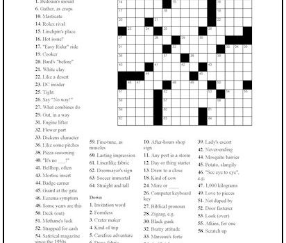 Crossword Puzzle #8