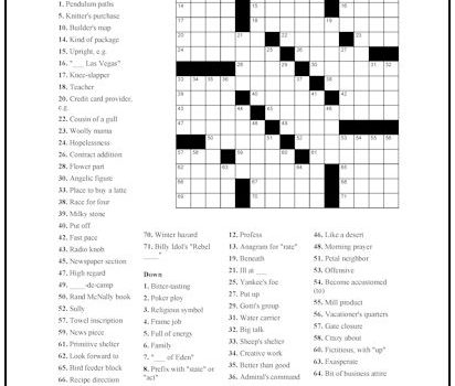 Crossword Puzzle #22