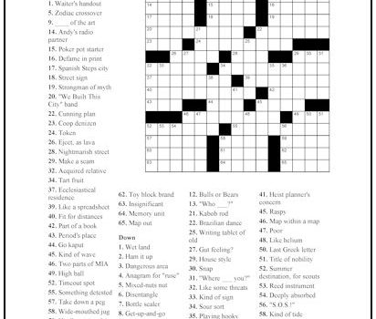 Crossword Puzzle #24