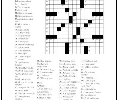 Crossword Puzzle #26