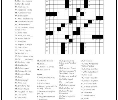 Crossword Puzzle #27