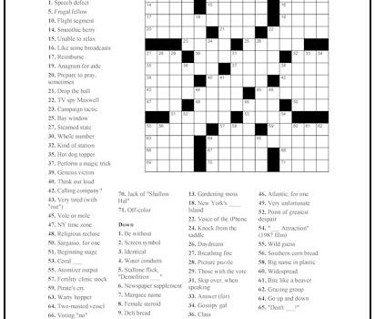 Crossword Puzzle #28