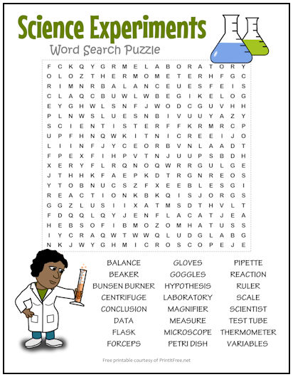 Printable Science Word Search Cool2bkids Earth Scienc - vrogue.co