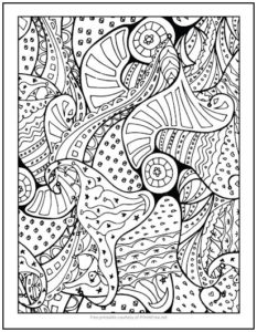 Underwater Fantasy Coloring Page | Print it Free