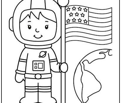 name tags astronaut color sheet