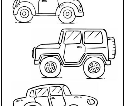 How to draw a jeep easily and simply in 4 options? Look at these  step-by-step pictures and do it just as quickly and clearl… | Jeep drawing,  Easy drawings, Drawings