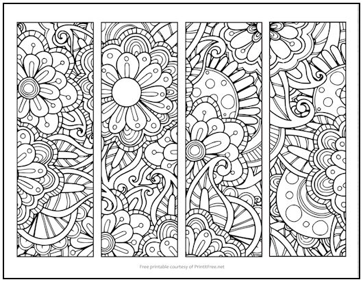 Free Zentangle Flower Pattern: Rose Printable Coloring Page