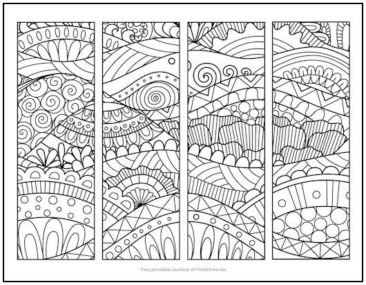 Free Printable Zentangle Bookmarks, 44% OFF | www.elevate.in