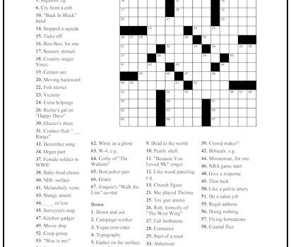 Crossword Puzzle #37