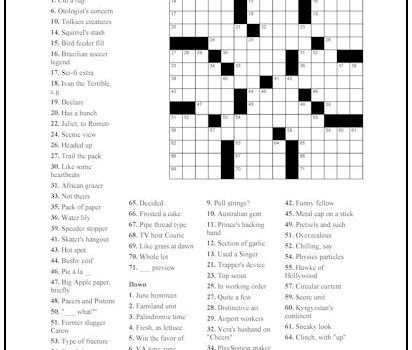 Crossword Puzzle #40