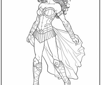 Tag: Wonder Woman | Print it Free