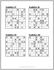Free Printable Sudoku Puzzles | Print it Free
