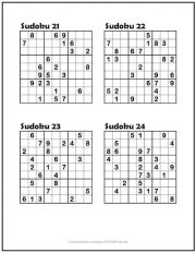 Free Printable Sudoku Puzzles | Print it Free