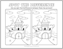 Free Printable Spot the Difference Picture Puzzles | Page 2 | Print it Free