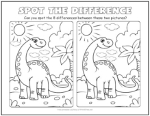 spot the difference for kids easy